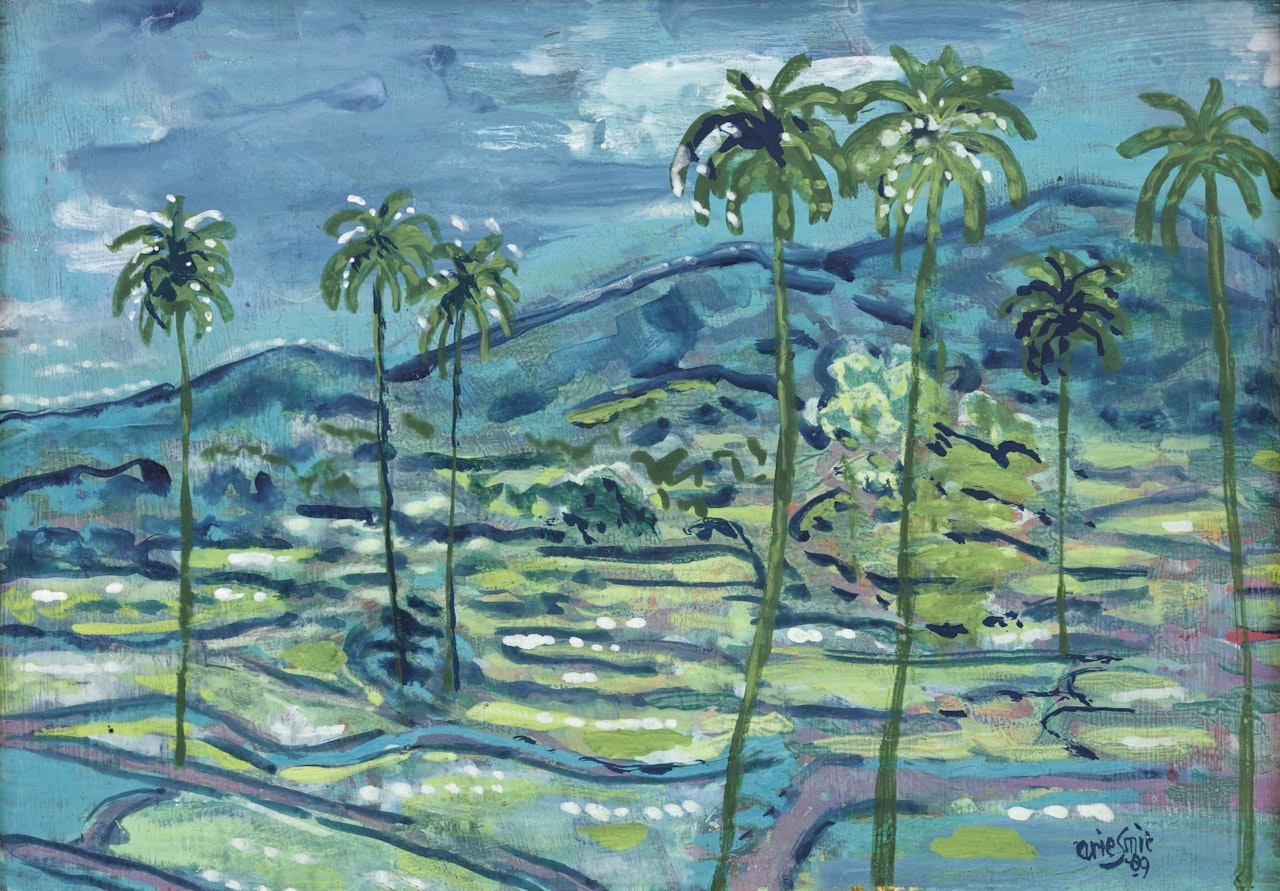 BALI LANDSCAPE by Arie Smit