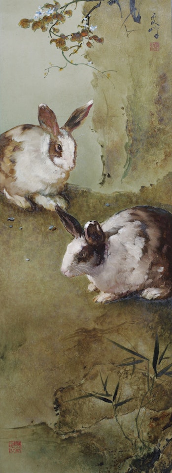 RABBITS  by Lee Man Fong