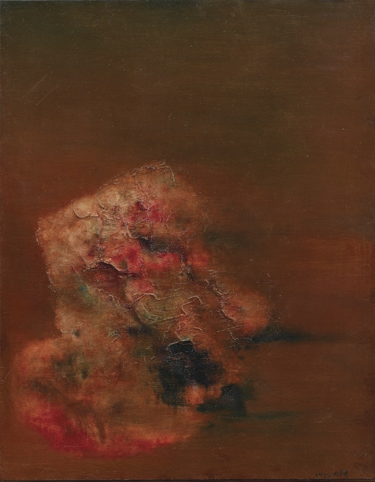 RED ROCK by Zhou Chunya