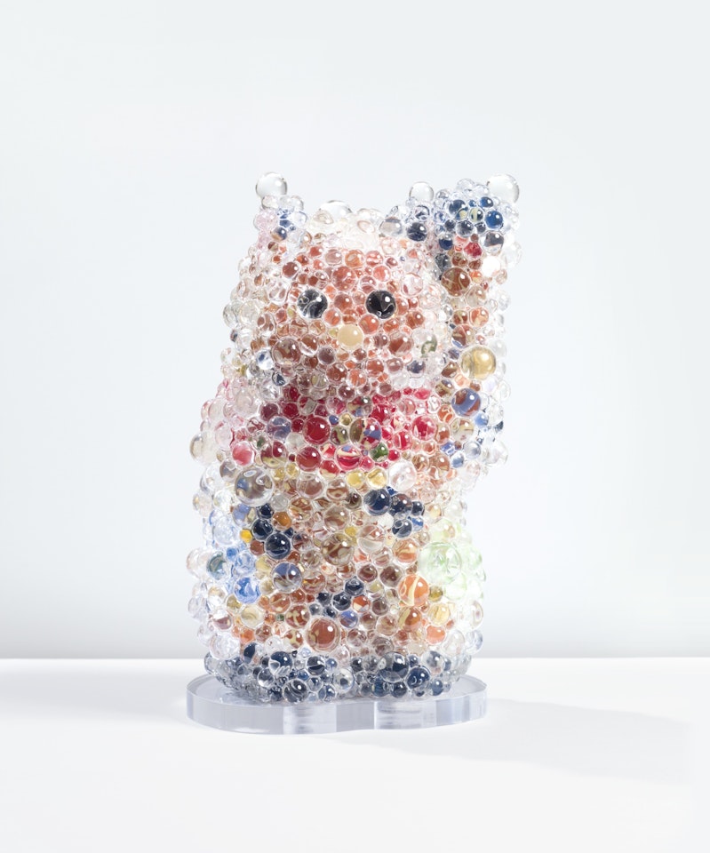 PIXCELL - BECKONING CAT by Kohei Nawa
