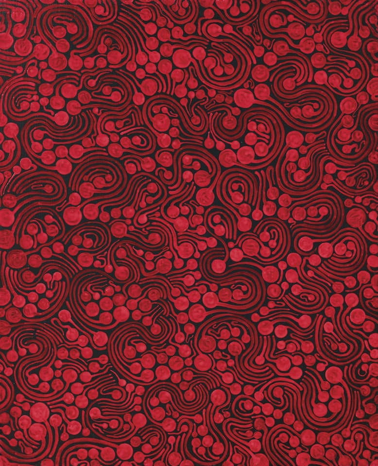 RED WAVE by Yayoi Kusama