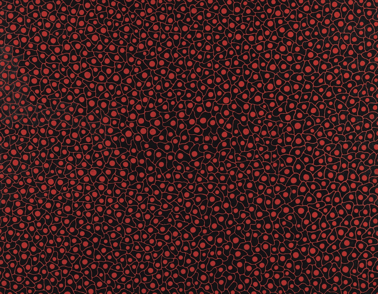 INFINITY FLOWER PETALS (AAAB) by Yayoi Kusama