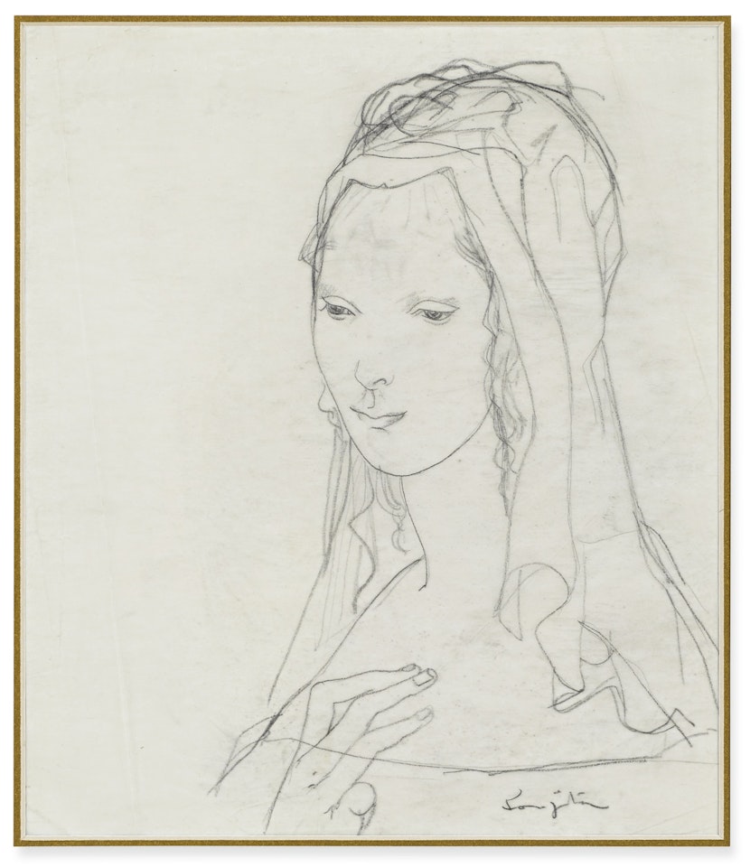 LA RÊVEUSE by Leonard Tsuguharu Foujita