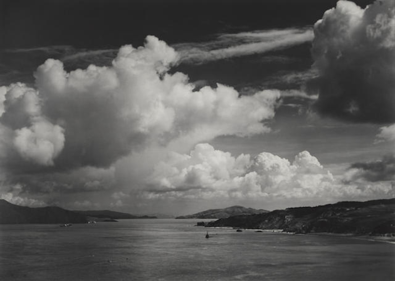 The Golden Gate before the Bridge, San Francisco, California by Ansel Adams
