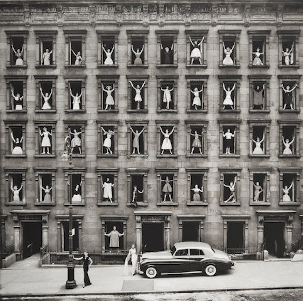 New York (Girls in Windows) by Ormond Gigli