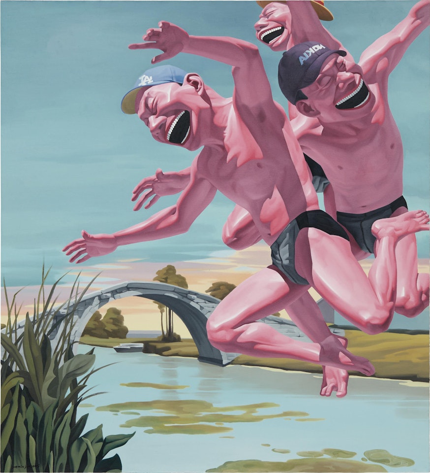 Hometown by Yue Minjun