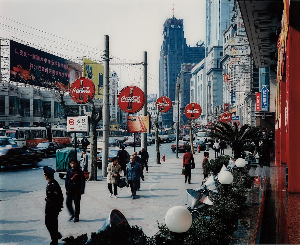 Wangfujing Dong Lu, Shanghai by Thomas Struth