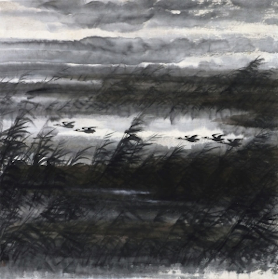GEESE by Lin Fengmian