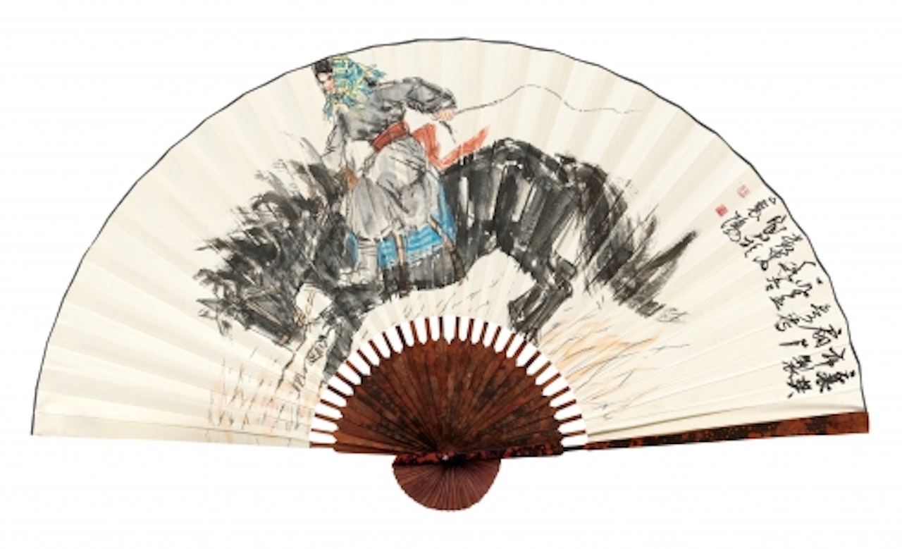 RIDING HORSE by Huang Zhou