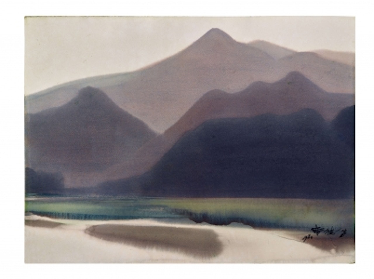Landscape by Xi Dejin
