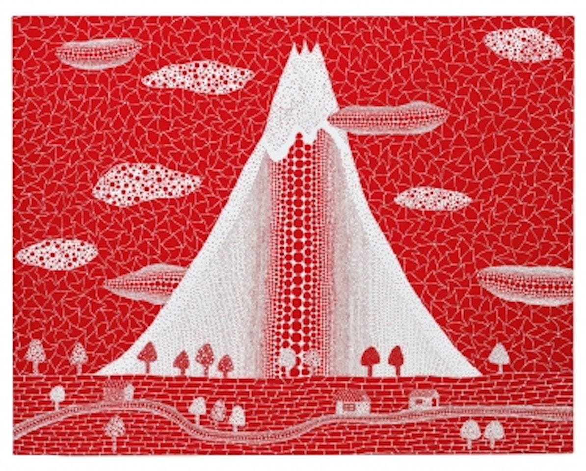 Mt. FUJI (QPWE) by Yayoi Kusama