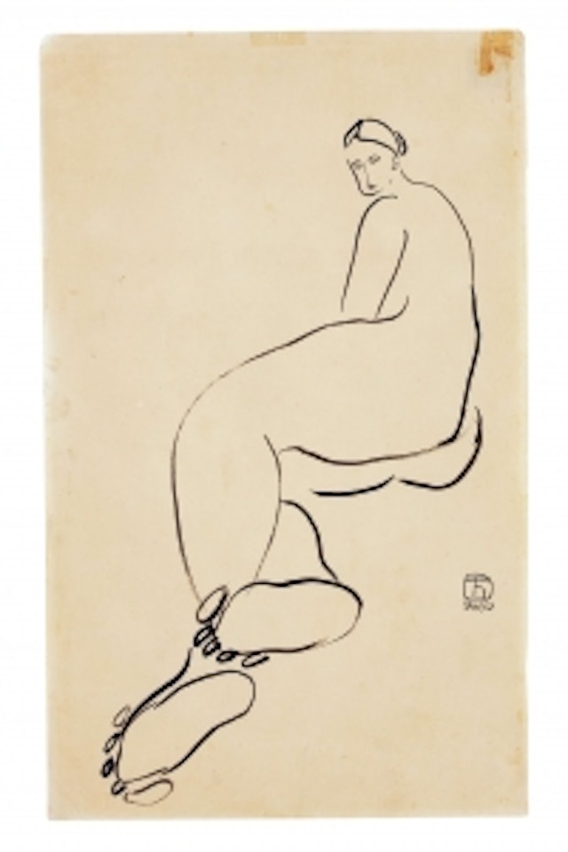 Reclining Beauty by Sanyu