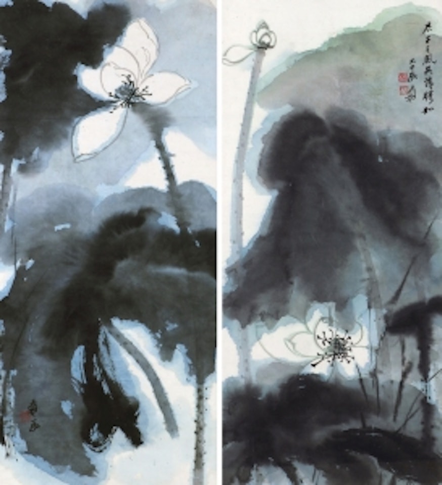 LOTUS by Zhang Daqian