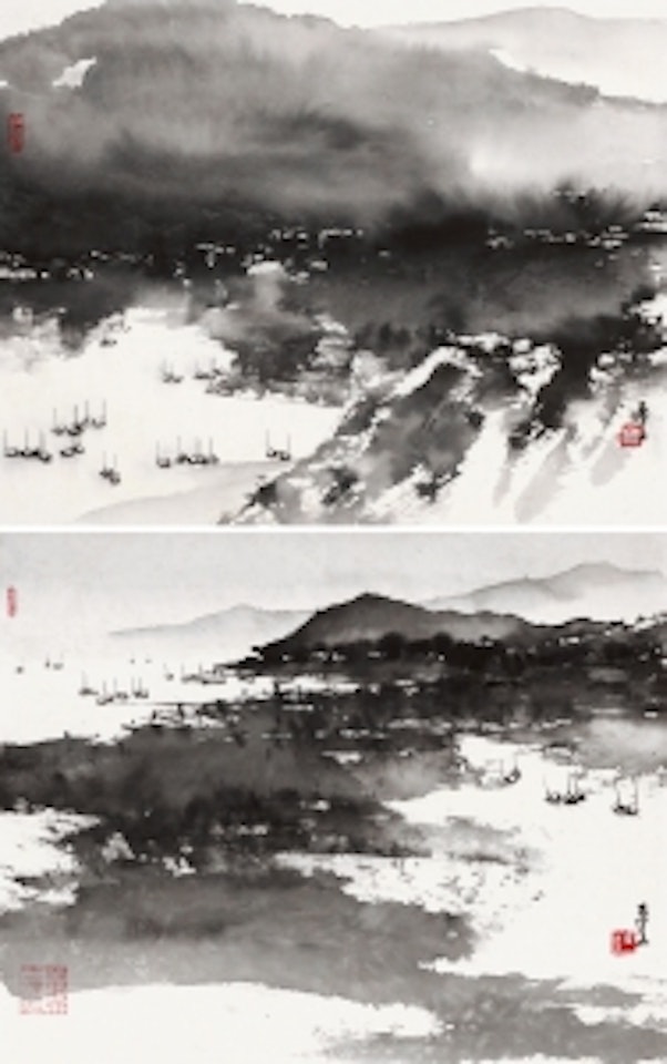 HUNDRED MILES OF XIANG RIVER by He Baili