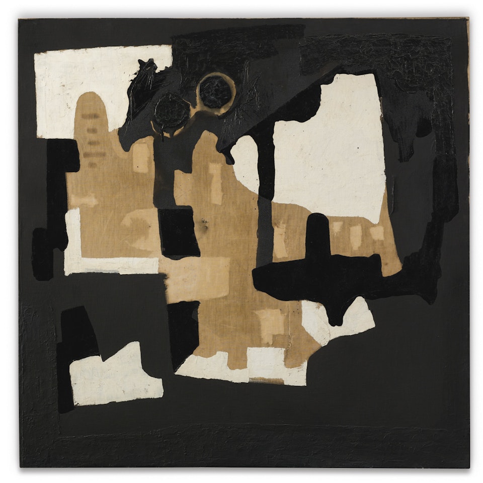 NERO BIANCO by Alberto Burri