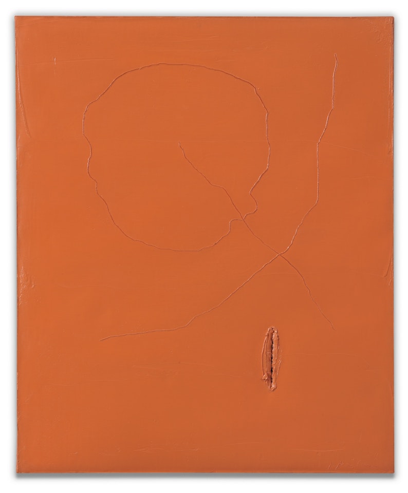 CONCETTO SPAZIALE by Lucio Fontana