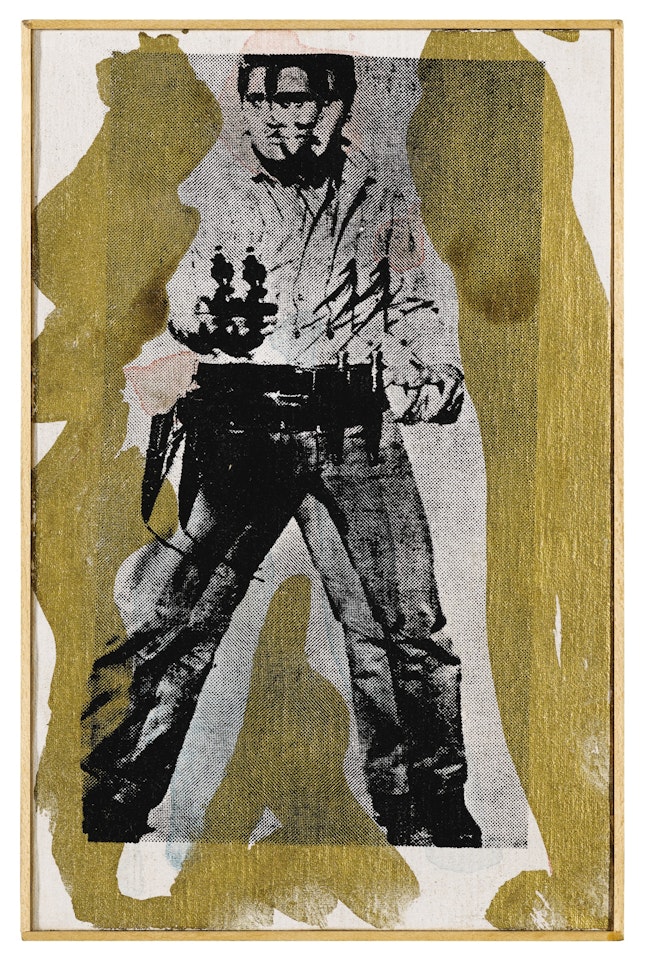 ANDY WARHOL, DOUBLE ELVIS by Richard Pettibone