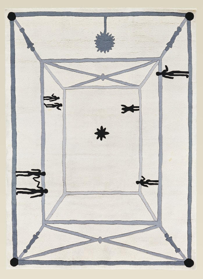 LA RENCONTRE' RUG by Diego Giacometti