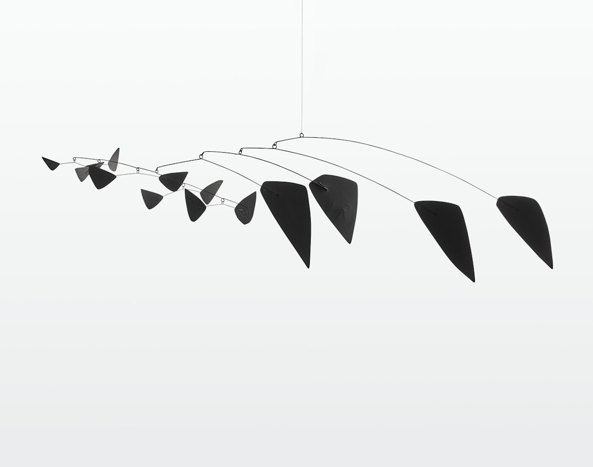 FOURTEEN BLACK LEAVES by Alexander Calder