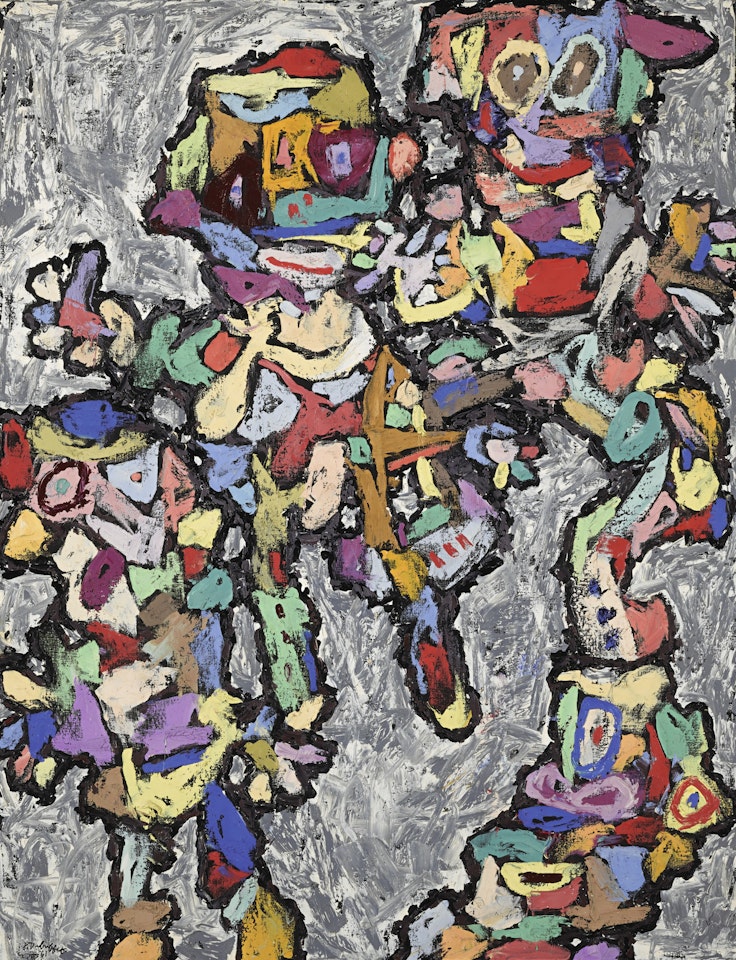 CORTÈGE by Jean Dubuffet
