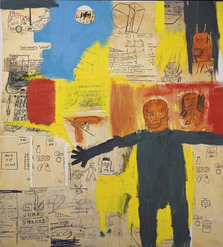 REMOTE COMMANDER by Jean-Michel Basquiat