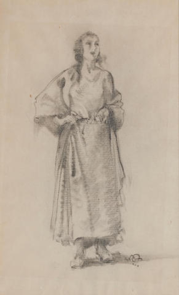One of the Four Singers of Vera by William Russell Flint