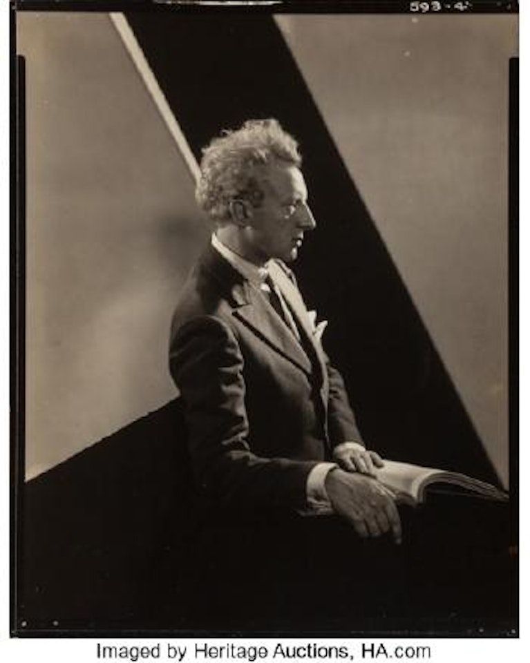 Leopold Stokowski, for Vanity Fair ,
1928 by Edward Steichen