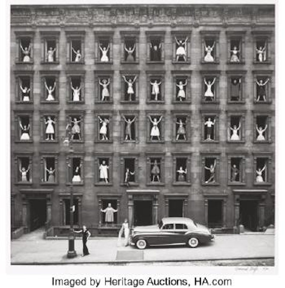 Girls in the Window, New York City ,
1960 by Ormond Gigli