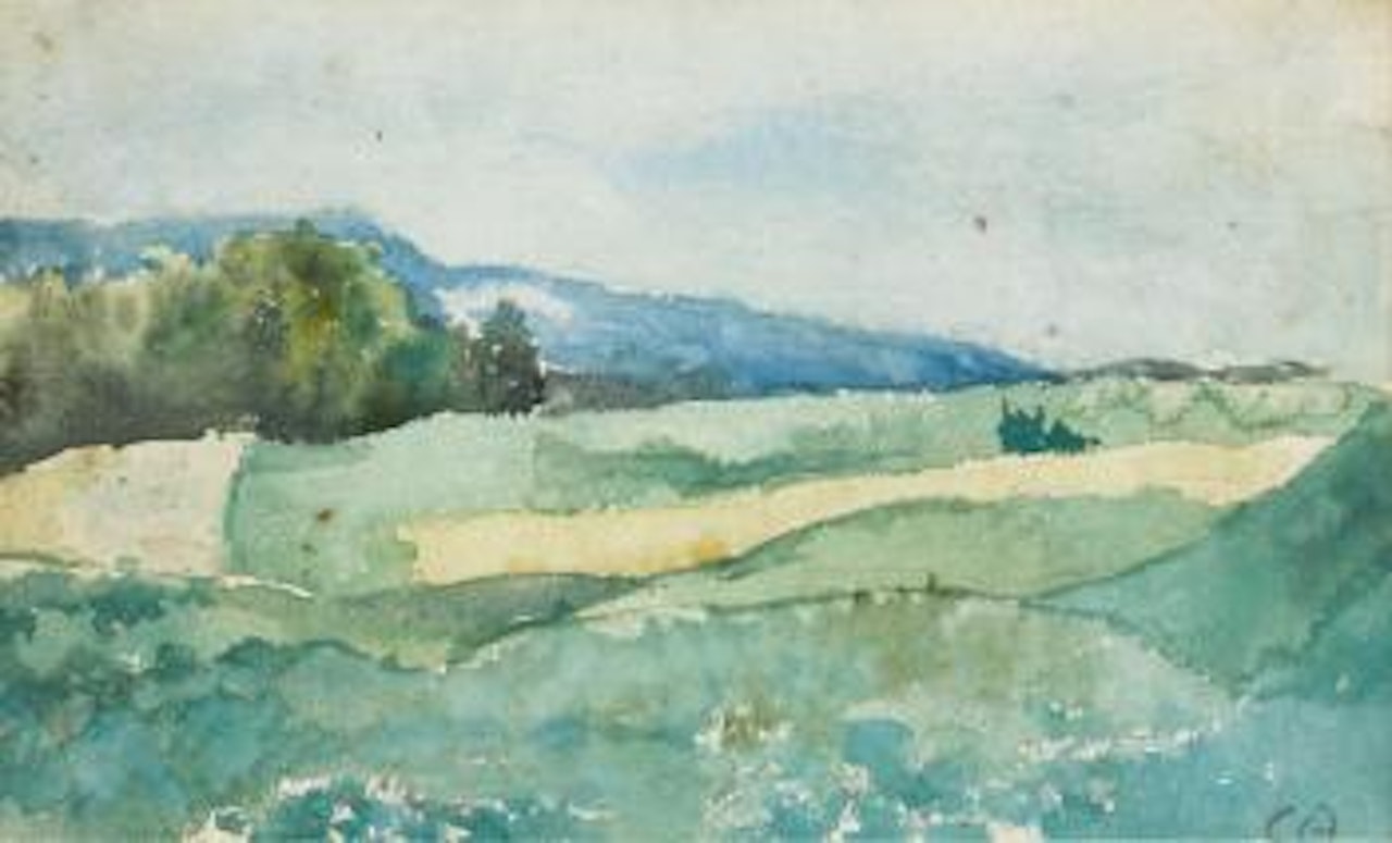 Solothurn mit Jura, Röti ,
1888 by Cuno Amiet