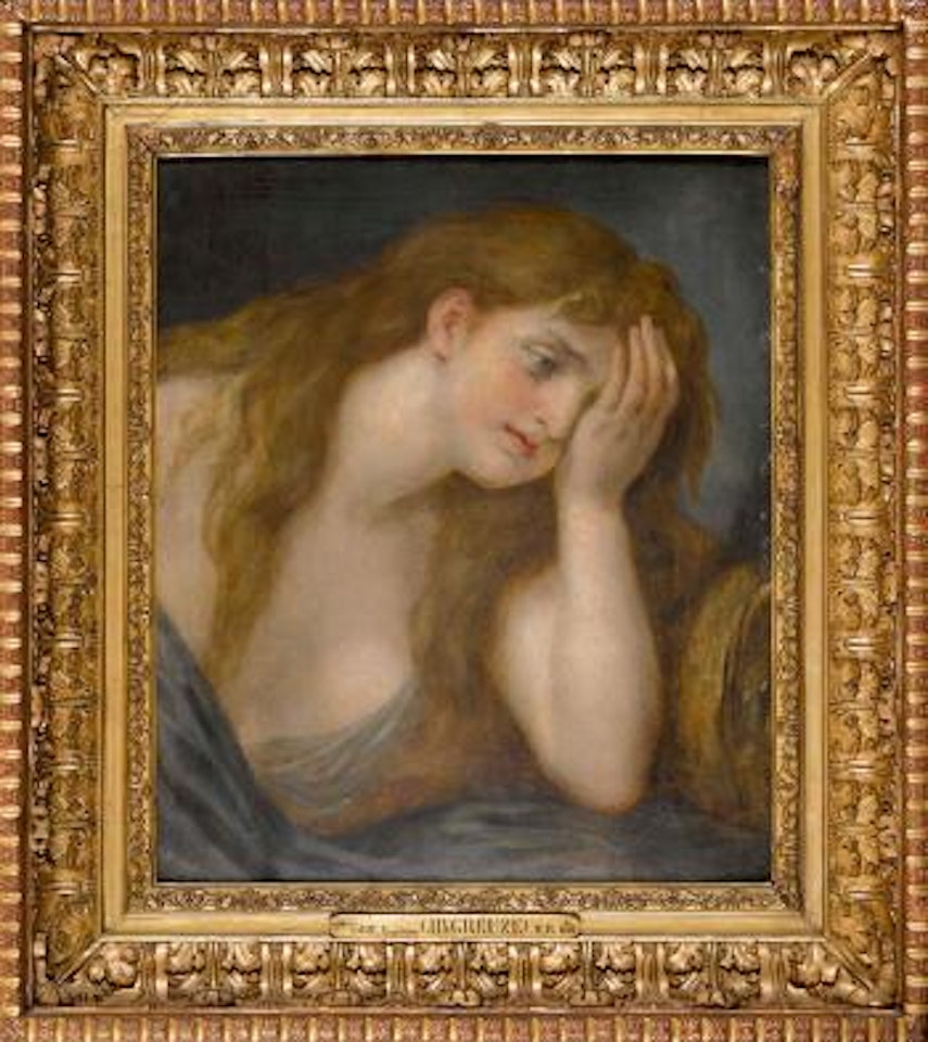 Marie l'Égyptienne , by Jean-Baptiste Greuze