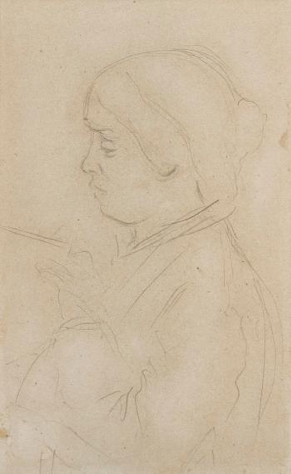 Femme Lisant , by Edgar Degas