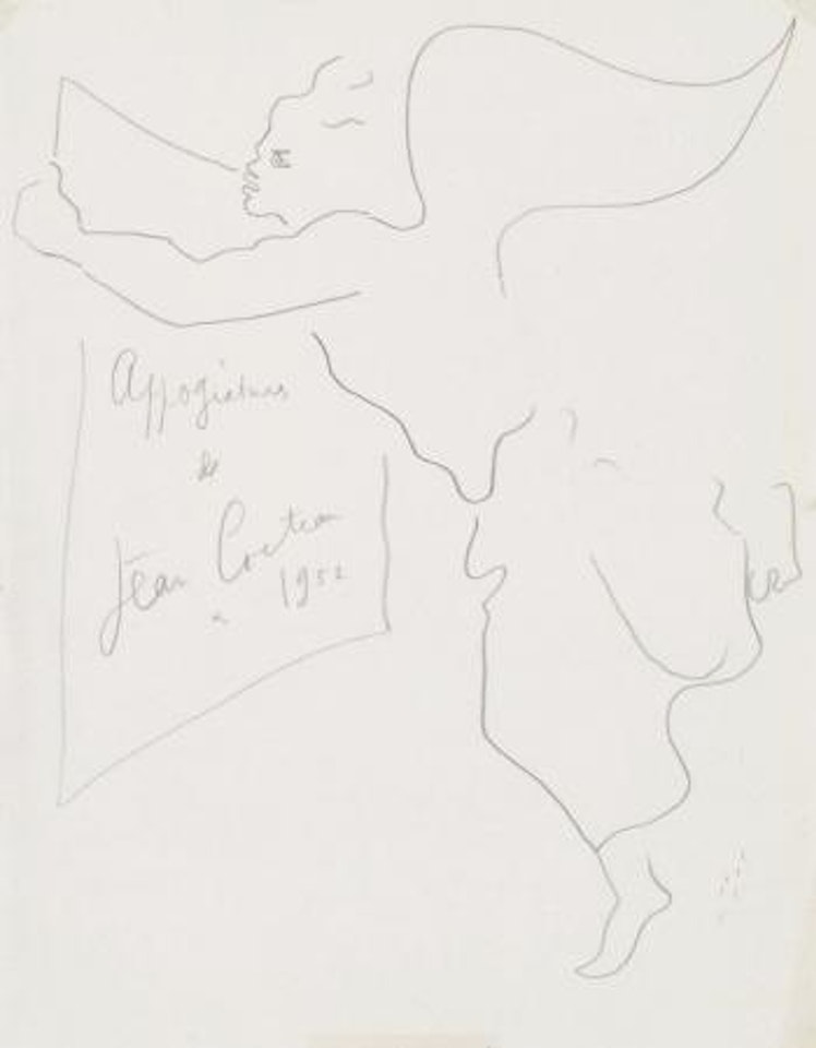 Appogiatures ,
1952 by Jean Cocteau