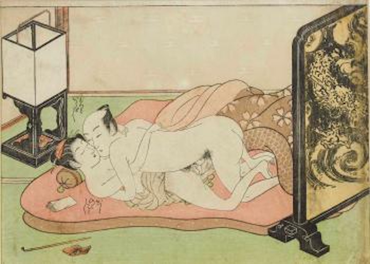 Shunga , by Suzuki Harunobu