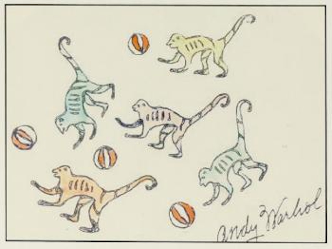 Monkeys , by Andy Warhol