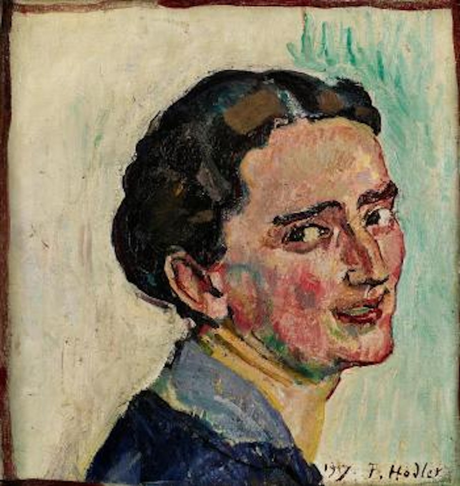 Picture Albertine Bernhard. ,
1917 by Ferdinand Hodler