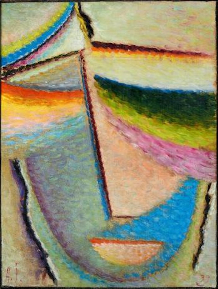 Abstract head: To the most beautiful ,
1933 by Alexej von Jawlensky