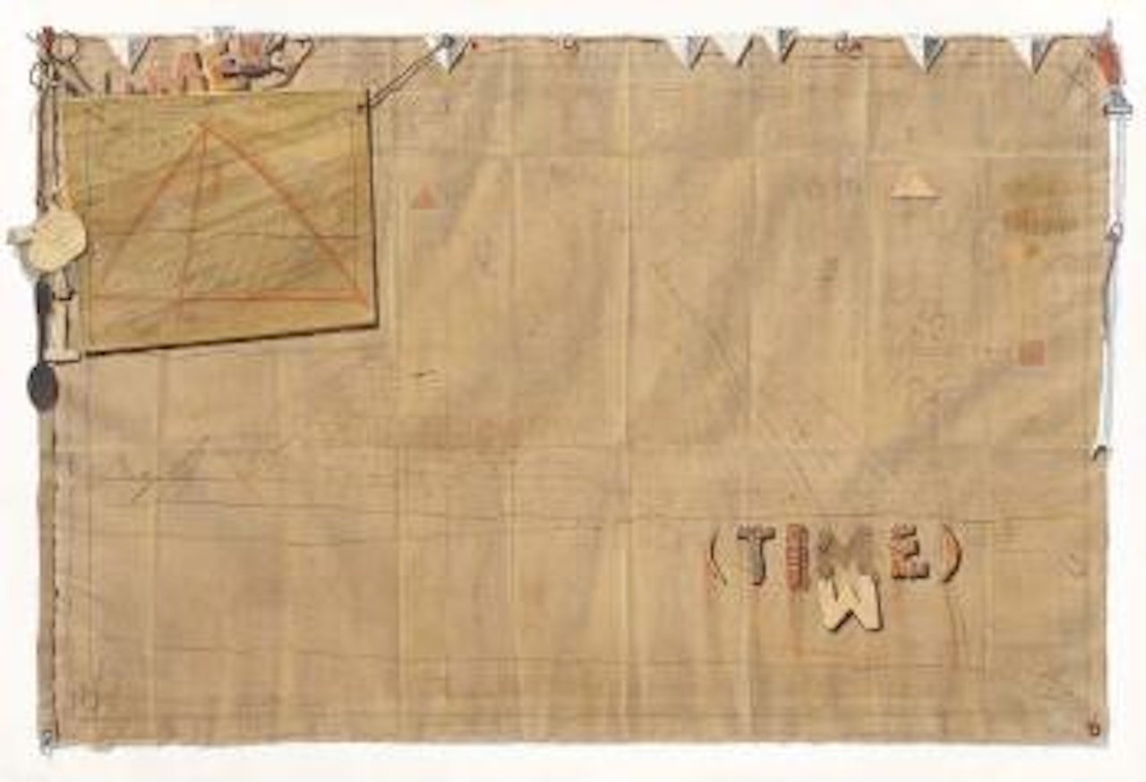 Time Flag ,
1981 by Tim Storrier