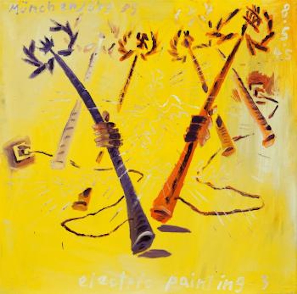 Electric Painting 3 ,
1985 by Jörg Immendorff