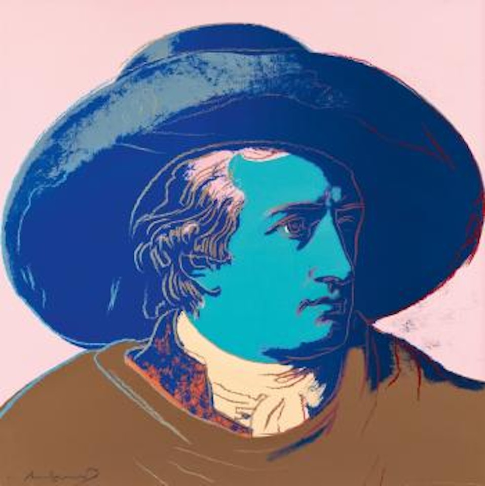 Goethe ,
1982 by Andy Warhol