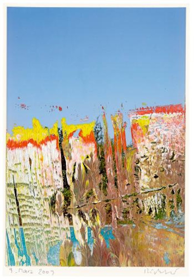 Ohne Titel (9. Marz 2009) ,
2009 by Gerhard Richter