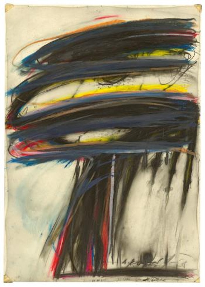 Die Schlangen ,
1968 by Arnulf Rainer