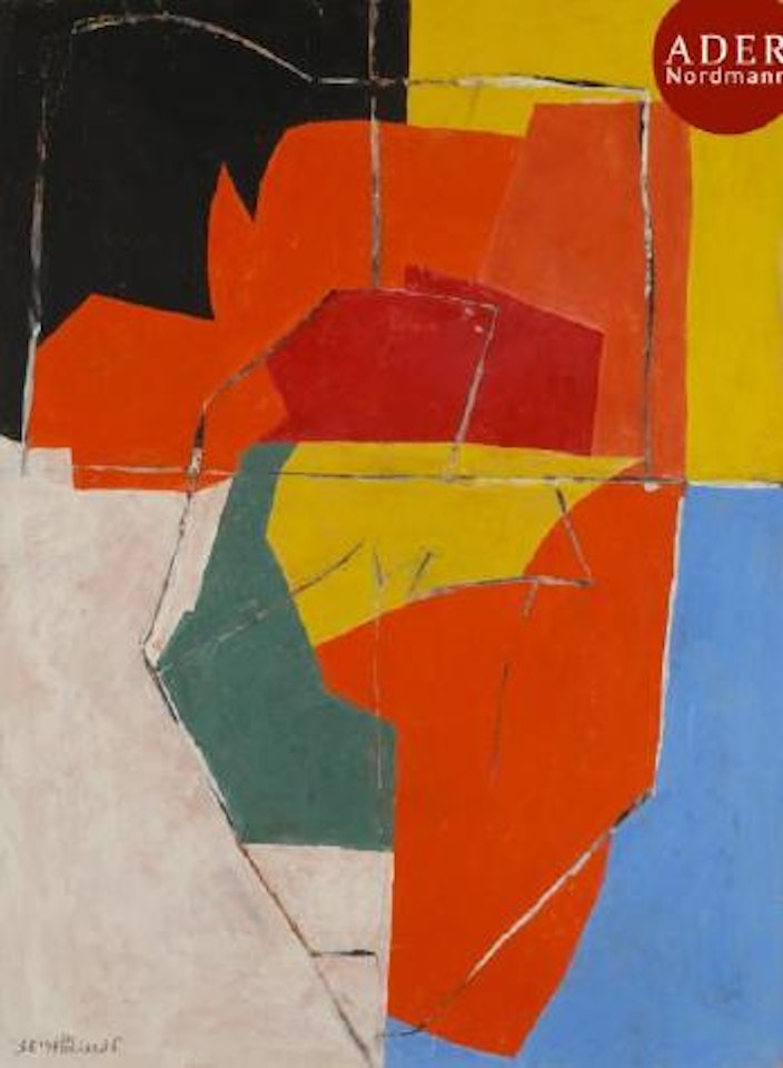 Composition ,
1952 by Serge Poliakoff