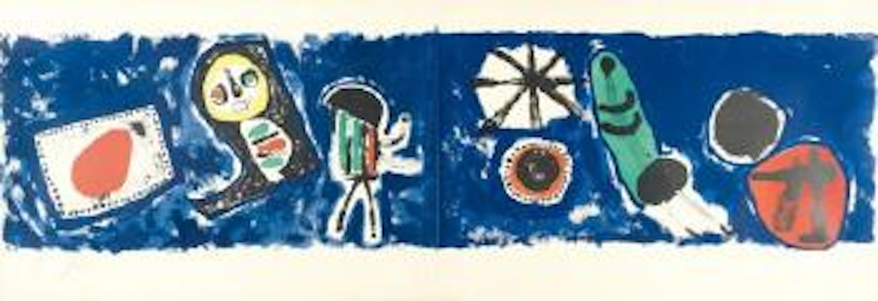 Nocturne ,
1953
,
Printed
1958 by Joan Miró