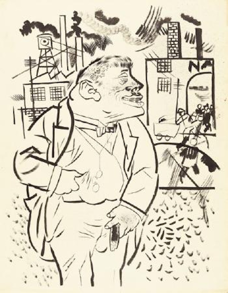 Ich will alles um mich her ausrotten ,
1922 by George Grosz