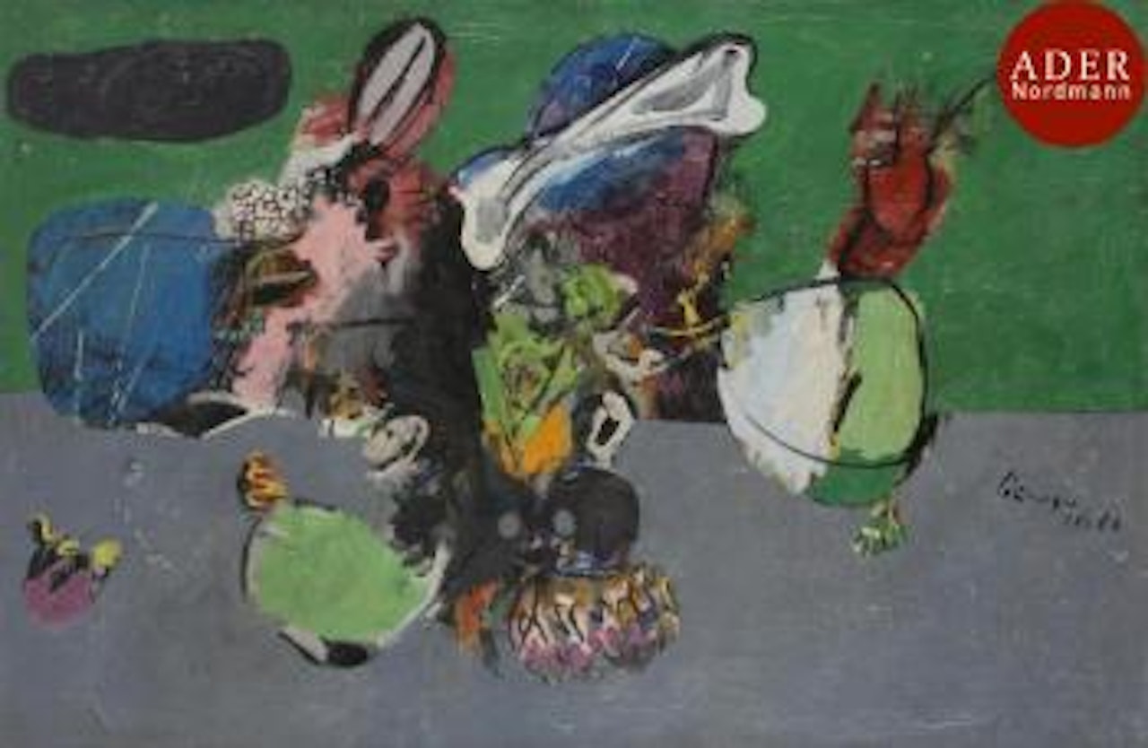 Des Fleurs pour la très douce ,
1958
-
1960 by Hervé Telemaque