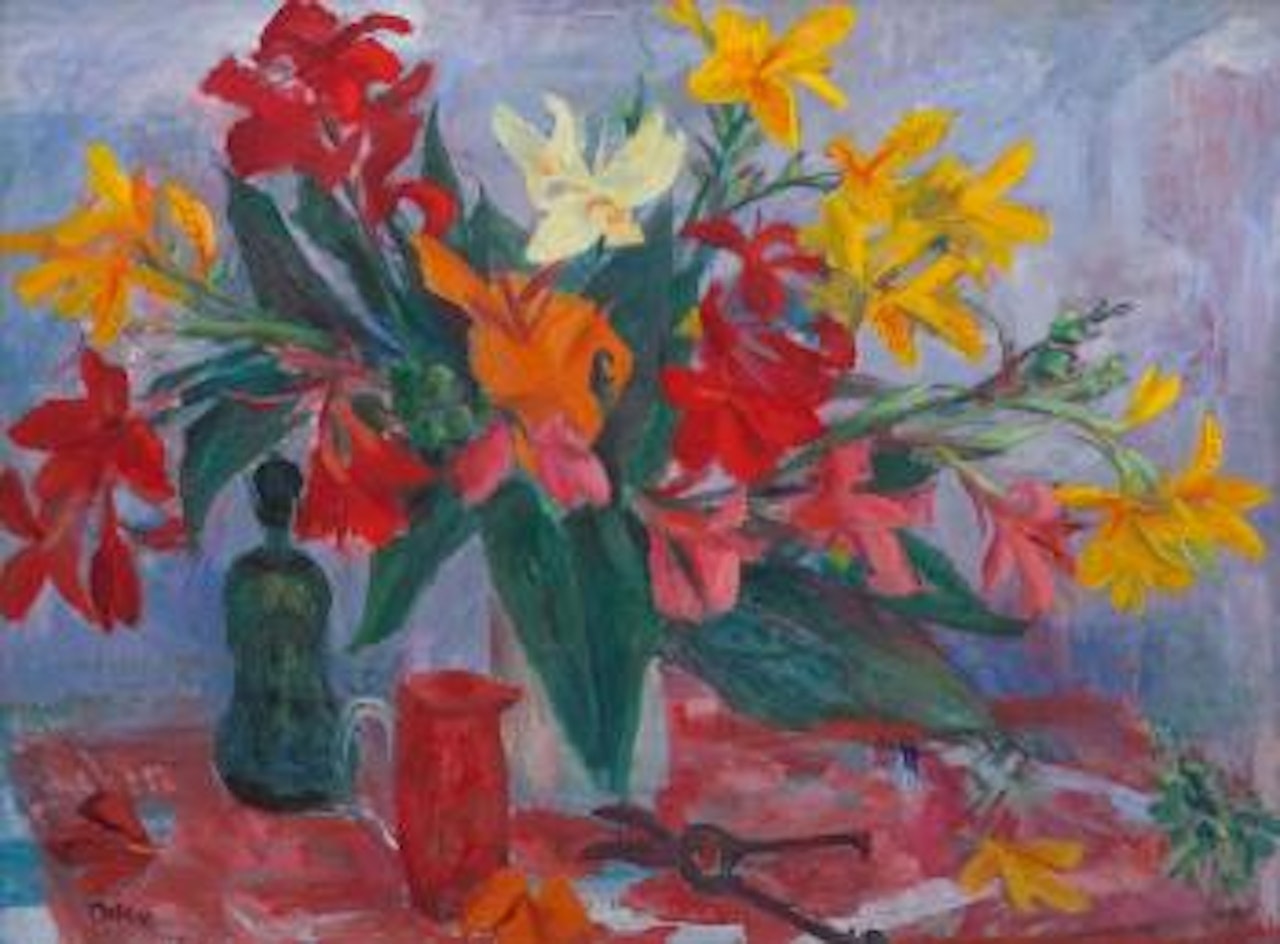 Cannas ,
1960 by Margaret Hannah Olley