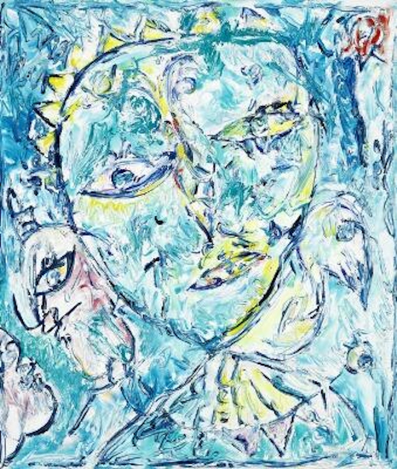 Mask and Bird. Molesmes ,
1995 by Carl-Henning Pedersen