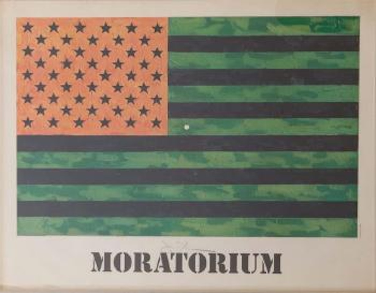 Moratorium Poster ,
1969 by Jasper Johns