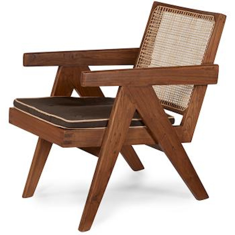Low lounge chair, model PJ-SI-29-A ,
Circa
1955 by Pierre Jeanneret