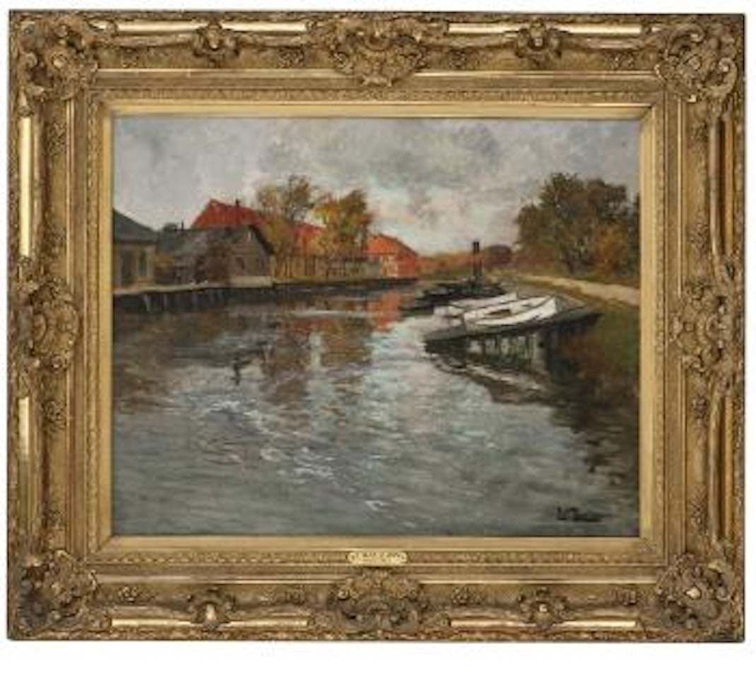 Kanal i København ,
1904 by Fritz Thaulow
